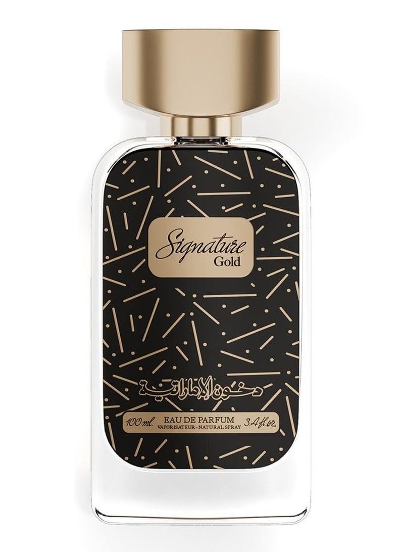 Dkhoon alemiratia Signature Gold Perfume by Dokhoon AlEmiratia100ml - Image 2
