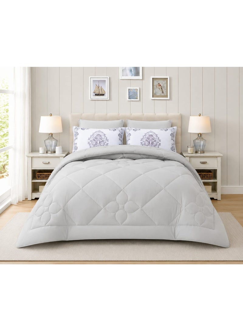Aram 6-Piece Double Bedding Set – A Modern Touch and Comfort All Summer Long - Image 1