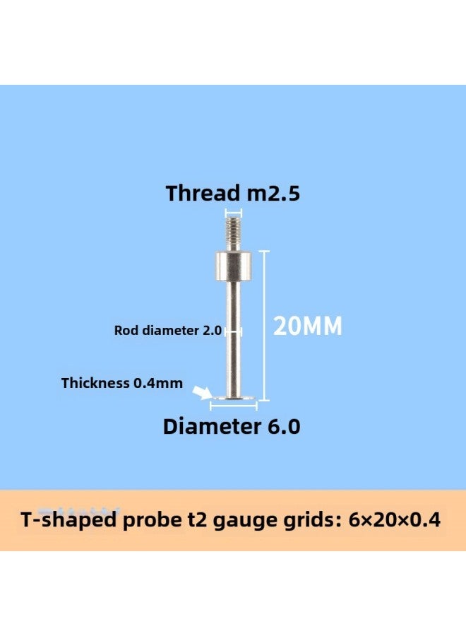 # Dial Indicator Needle Flat Tip Measuring Special-shaped Gauge Needle Curved Gauge Measuring Table. Thousands Of Minutes Meter High-Color:Emerald Green  - Image 1