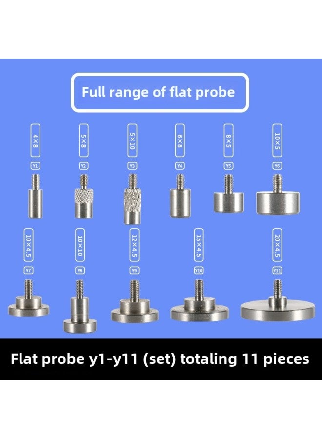 # Dial Indicator Needle Flat Tip Measuring Special-shaped Gauge Needle Curved Gauge Measuring Table. Thousands Of Minutes Meter High-Color:Emerald Green  - Image 5