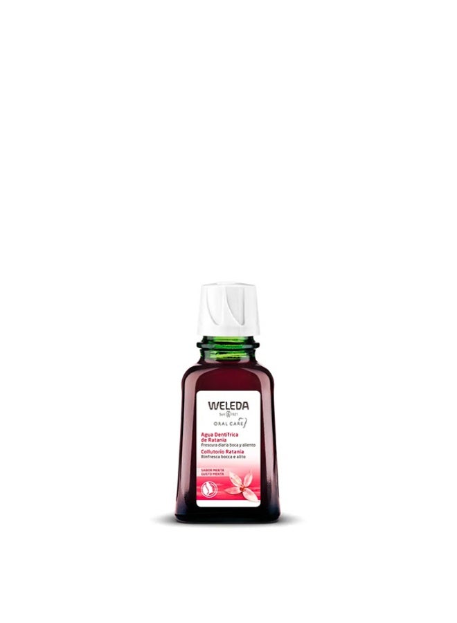 Weleda Oral Care Ratanhia Mouthwash 50ml - Image 1