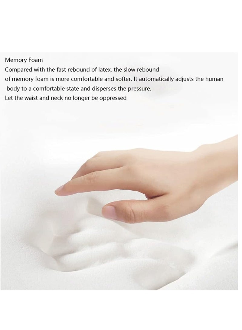 Arabest Lumbar Support Pillow and Car Headrest Neck Pillow, Ergonomic Design Memory Cotton Headrest and Back, Car Waist Pillow and Car Neck Support Pillow for Office Chair - Image 5