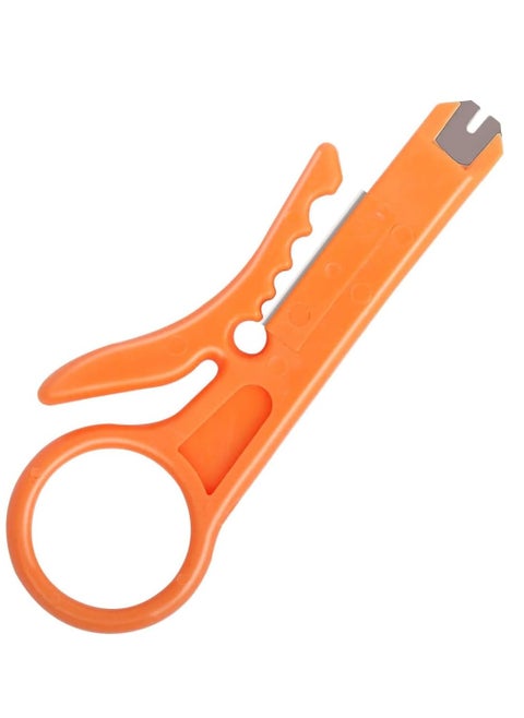 Wire Stripper | 3 pcs Network Wire Stripper and Punch Down Cutter for RJ45/Cat5/Cat6 Data Cables, Telephone Cables, and Computer UTP Cables