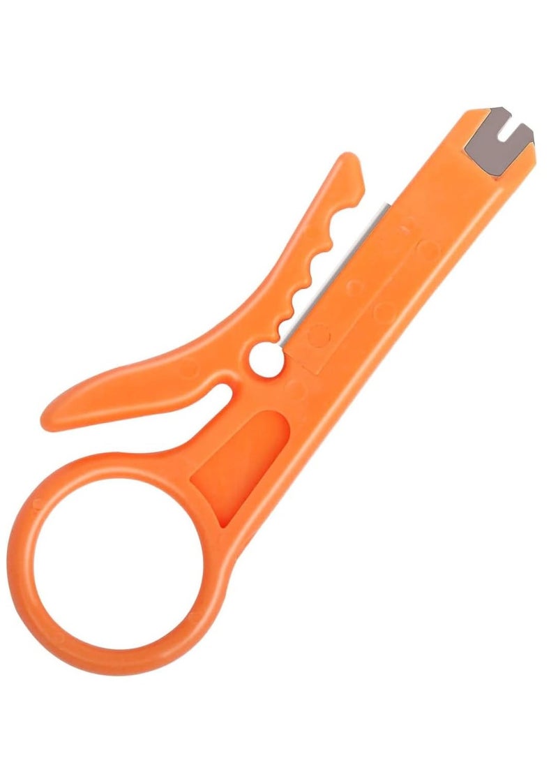 RACO Wire Stripper | 3 pcs Network Wire Stripper and Punch Down Cutter for RJ45/Cat5/Cat6 Data Cables, Telephone Cables, and Computer UTP Cables  - Image 1