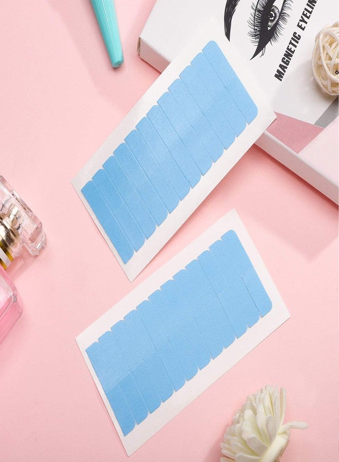 Blulu 360 Pcs Blue Hair Extension Tape Tabs Bulk Double Sided Strong Adhesive Hair Tape in Extension Replacement Wig Strip Waterproof Beauty Tool for Lace Wigs Toupee Hairpiece Supplies - Image 4