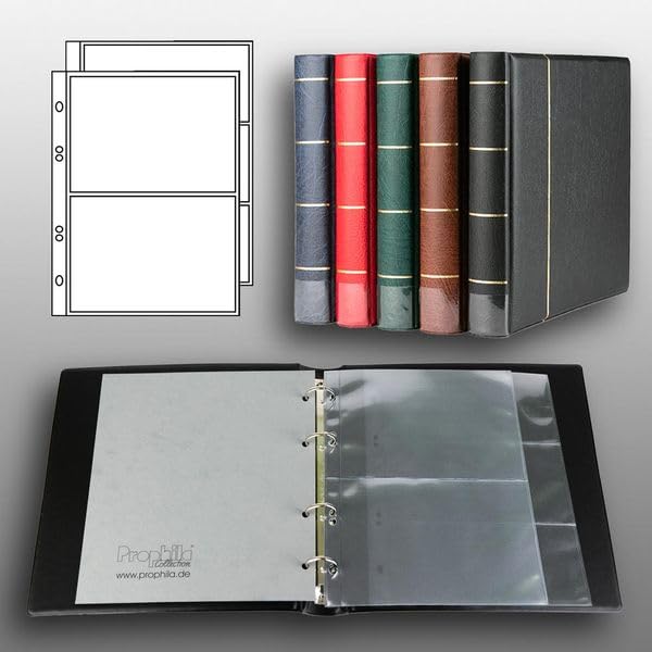 Prophila Collection Prophila banknotes Album with 20 Pockets for 50 banknotes - Image 2