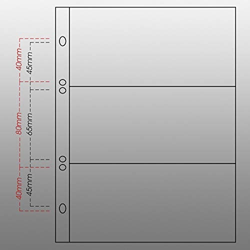 Prophila Collection Prophila banknotes Album with 20 Pockets for 50 banknotes - Image 5