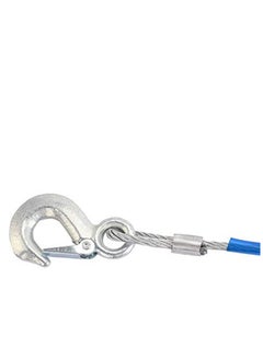 althiqahkey 5 Tons Heavy Duty Vehicle Steel Wire Towing Cable with Hook 4m  - Image 3