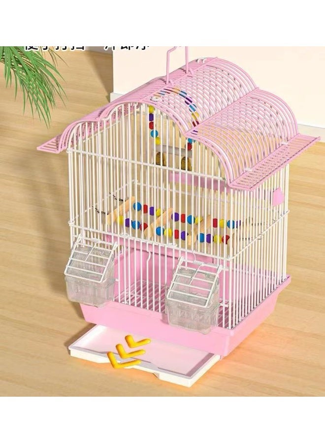 general Birdcage Luxury Cage Large Size Heightened Flying Metal Villa Ornamental Cage - Image 3