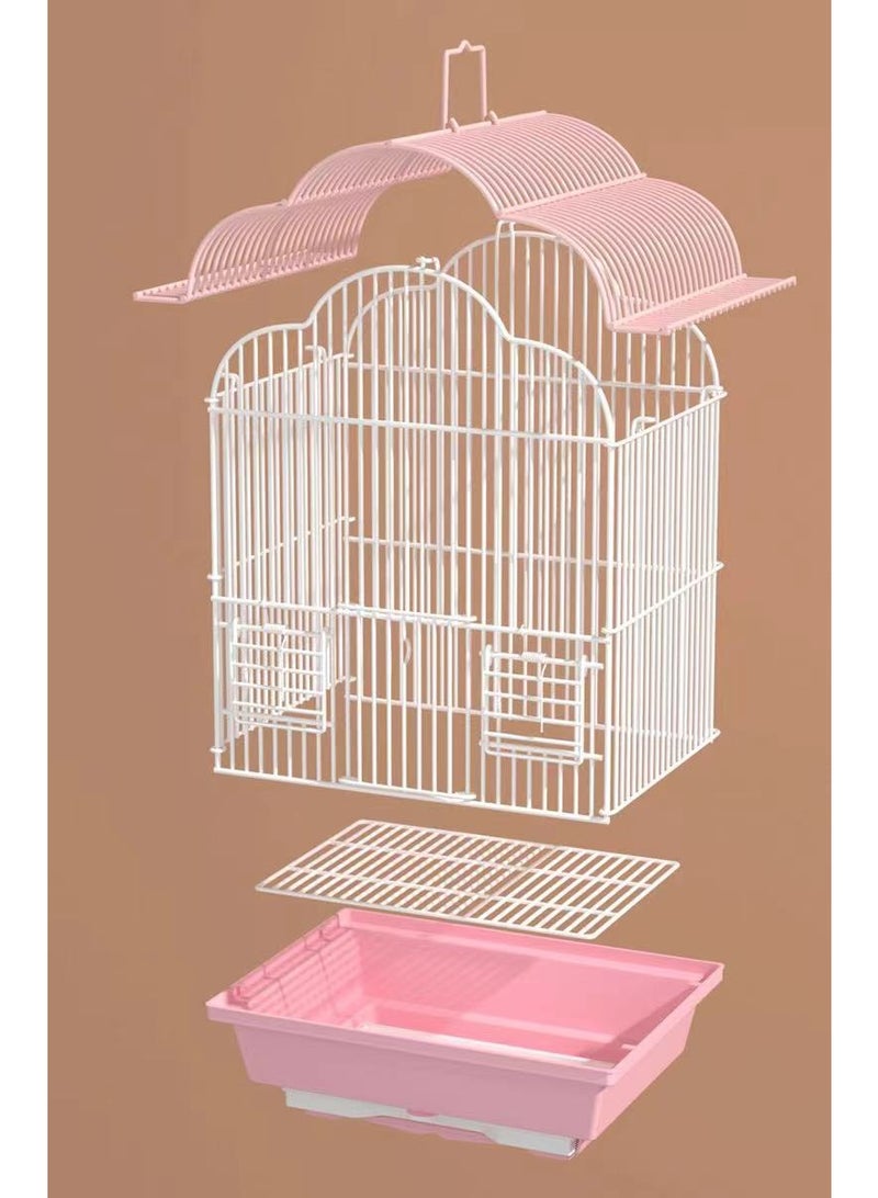 general Birdcage Luxury Cage Large Size Heightened Flying Metal Villa Ornamental Cage - Image 5