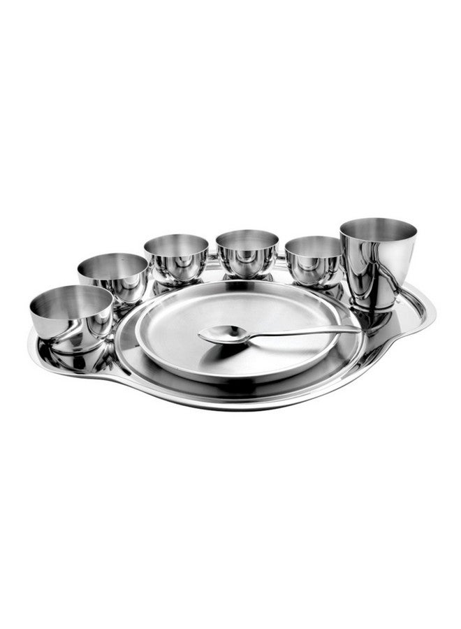 Shri & Sam Nifty Stainless Steel Thali - Image 1