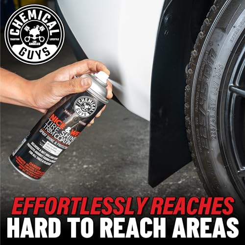 Chemical Guys TVDSPRAY101 Nice & Wet Tire Shine Trim Coating for Rubber, Plastic and Vinyl, Safe for Cars, Trucks, SUVs, Motorcycles, RVs & More, 14.5 fl oz - Image 2