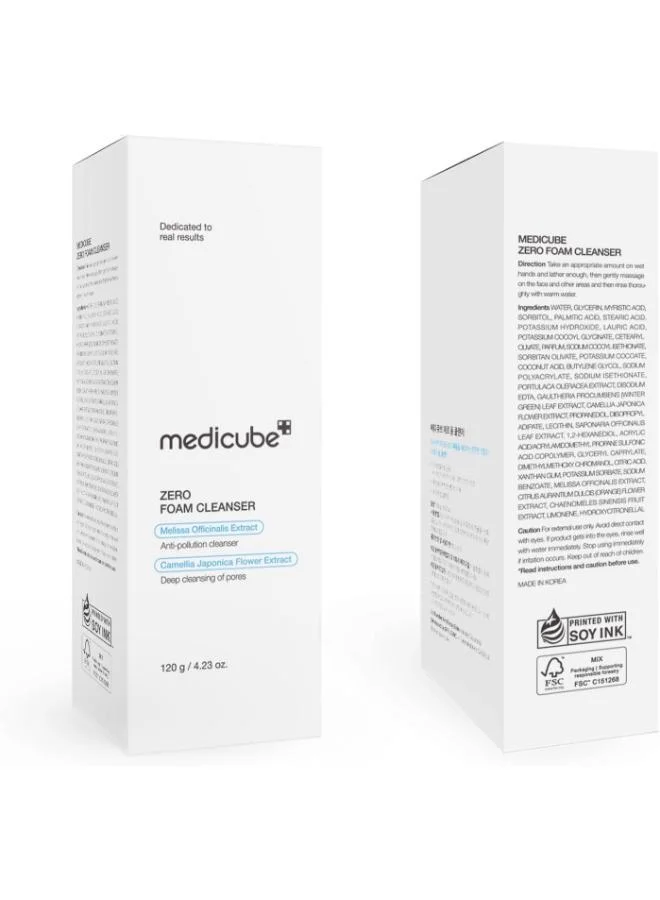 Medicube Medicube-Zero Foam Cleanser 120g
