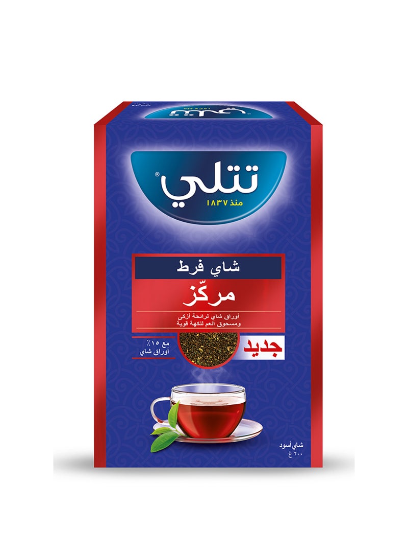 Tetley شاي أسود قوي سائب 200 جرام - Image 2