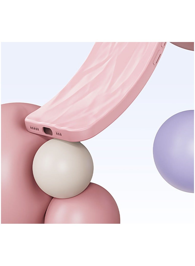 Compatible With The Iphone 15 Pro Anti Drop Phone Case, The Soft Silicone Design Is Soft And Does Not Deform (Pink) - Image 3