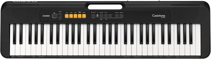 CASIO tone Keyboards ,Beginner ,122 Tones 61 Rhythms 61 keys CT-S100C2 - Image 1