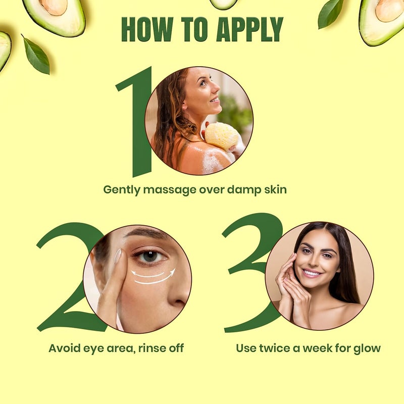 CORNELLS WELLNESS CORNELLS Super Foods Avocado & Manuka Honey Shower Gel For Healthy & Plump Skin | For Men & Women Moisturizing & Skin-Nourishing Body Wash - 500ml - Image 5