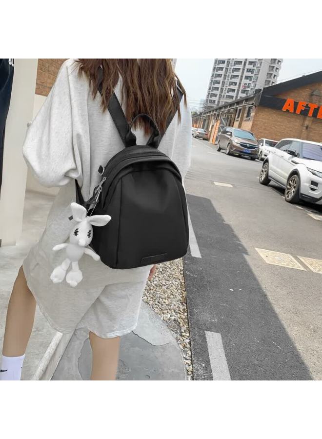 Yuyula Women's Backpack, Casual Large Capacity Canvas Student Backpack, Fashionable Lightweight Travel Bookbag, Birthday Gift For Girlfriend - Image 1