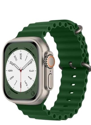 Band silicone Replacement Strap, perfect for sport or daily use, Compatible with ultra smart Watch, one size and Compatible with apple  smart watches, breathable and comfortable strap for men, women, and kids - pzsku/ZB8D1437225461E307A65Z/45/1748704910/396ca2a5-ec3e-4da3-a20a-01d490f08840