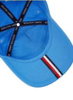 TOMMY HILFIGER Men's Six-Panel Baseball Cap - Cotton, Blue  - Image 4