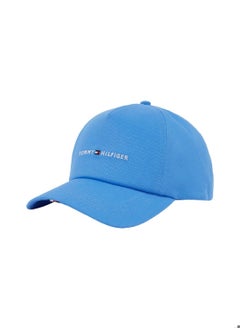 TOMMY HILFIGER Men's Six-Panel Baseball Cap - Cotton, Blue  - Image 2