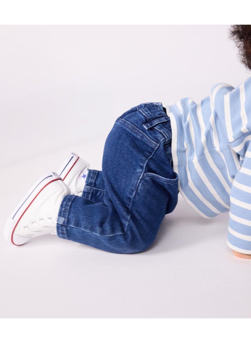 Petit Bateau Babies' denim trousers - Image 1