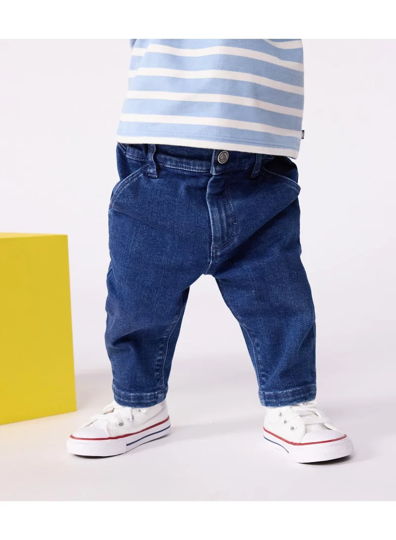 Petit Bateau Babies' denim trousers