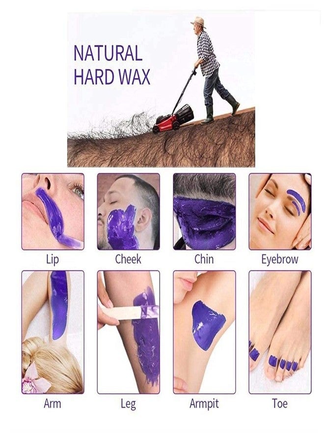 CUVLY Brazilian Stripless Painless Hair Removal Wax For Men & Women| Quick & Easy Tan Removal Waxing For Face, Armpit & Bikini Areas Wax Beans 100gm, Wax For Women (Wax, Waxing Combo) - Image 5
