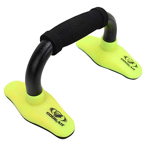 COUGAR Push Up Bar Home Gym Equipment for Men & Women for Training, Exercise Push up Stand Gym Accessories for Chest, Pushup Anti-Slip Push Ups Stand Steel Constructed Anti Skid Nickle Push-up Bar - Image 3