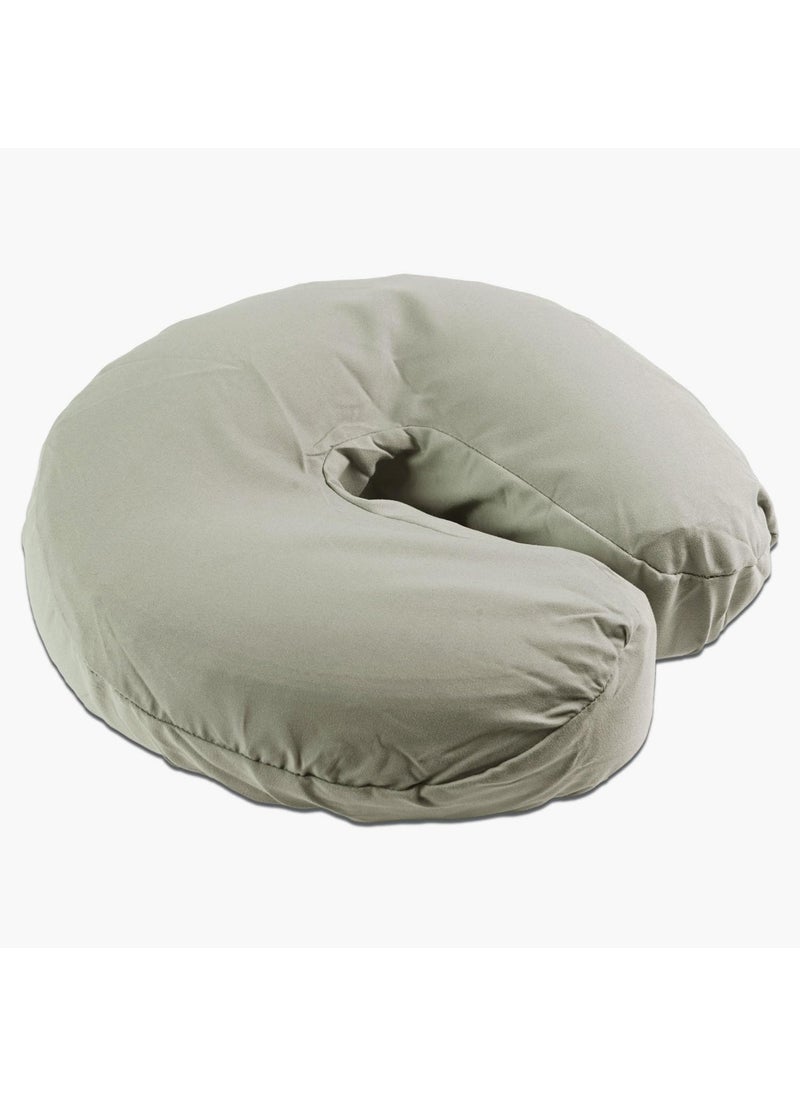 Body Linen - Body Linen Tranquility Microfiber Massage Face Rest Covers for Massage Tables and Chairs  Durable Lightweight and Extra Soft Microfiber Face Cradle Covers  10 Pack Mirage Gray - Image 1