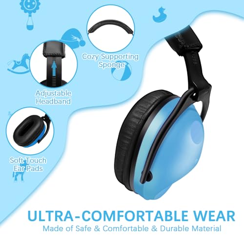 ZOHAN Kids Ear Protection 2 Pack,Kids Noise Canceling Headphone for Concerts, Monster Truck, Fireworks - Image 5
