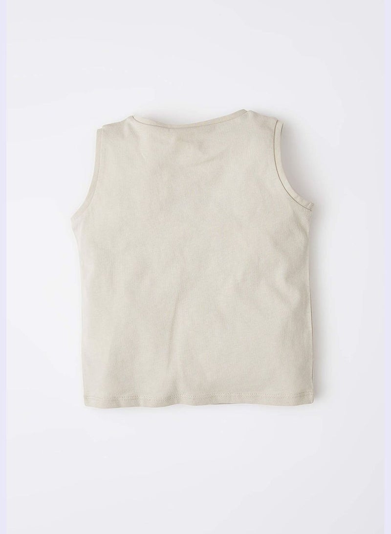 DeFacto Regular Fit Sleeveless Duck Print Vest - Image 4