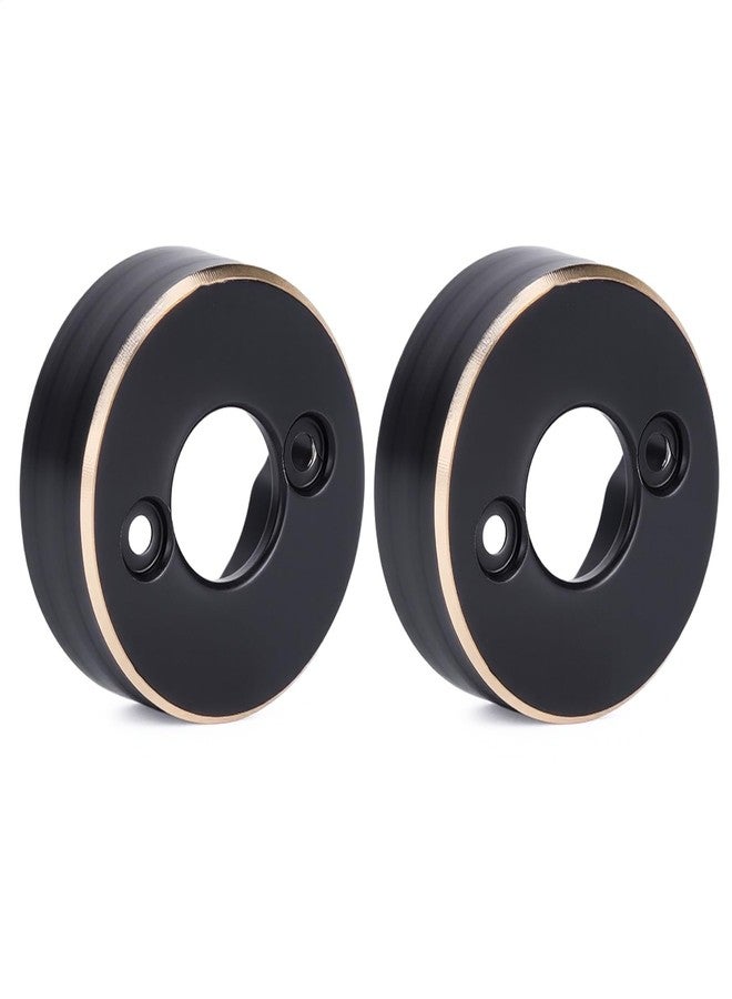 TOOMOD Black Coating Brass Rear Wheel Steering Weights for RC 1/30 Axial SCX30 Crawler Replace Upgrade - Image 1
