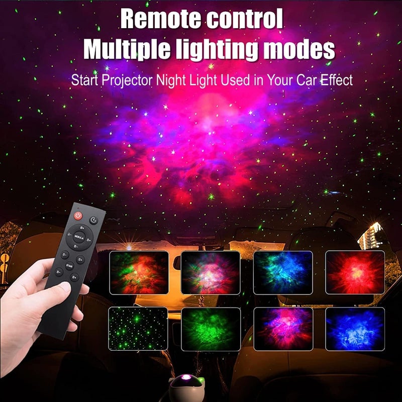 Astronaut Nebula Galaxy Night Light Projector with Remote Control and Timer - Image 3