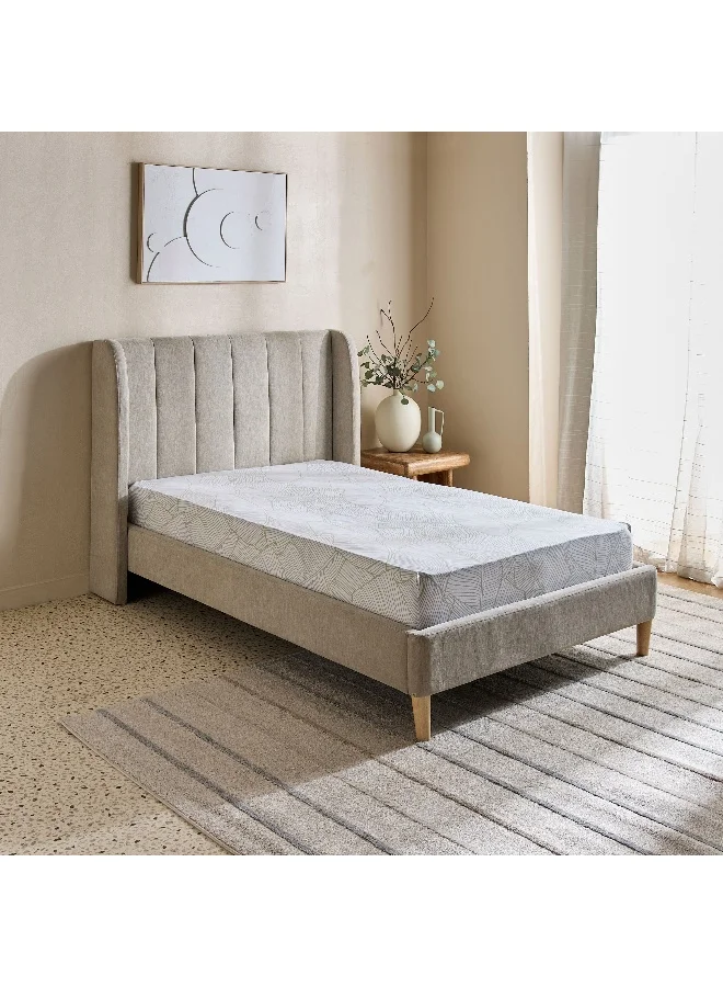 Home Box Malta Musa Printed Cotton Twin Fitted Sheet - 120x200+33 cm