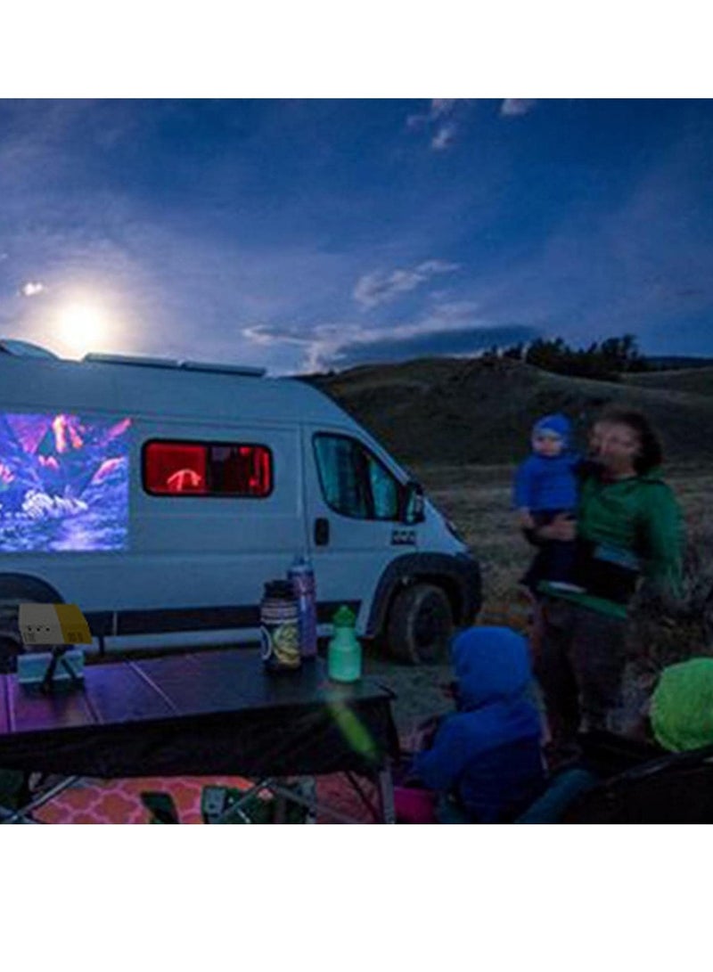 "YG300 Micro Mini Projector – Ultra-Compact and Durable Portable Projector for Smartphones, Laptops, and Home Cinema"  - Image 2