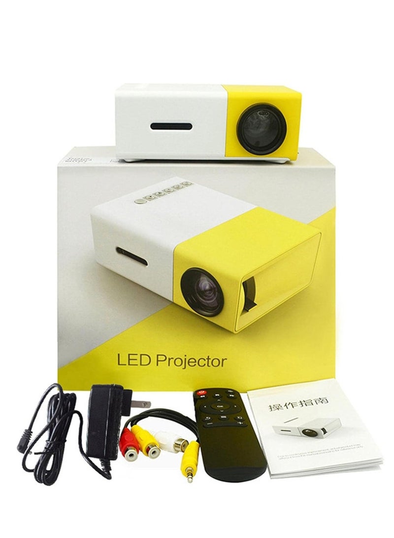 "YG300 Micro Mini Projector – Ultra-Compact and Durable Portable Projector for Smartphones, Laptops, and Home Cinema"  - Image 4