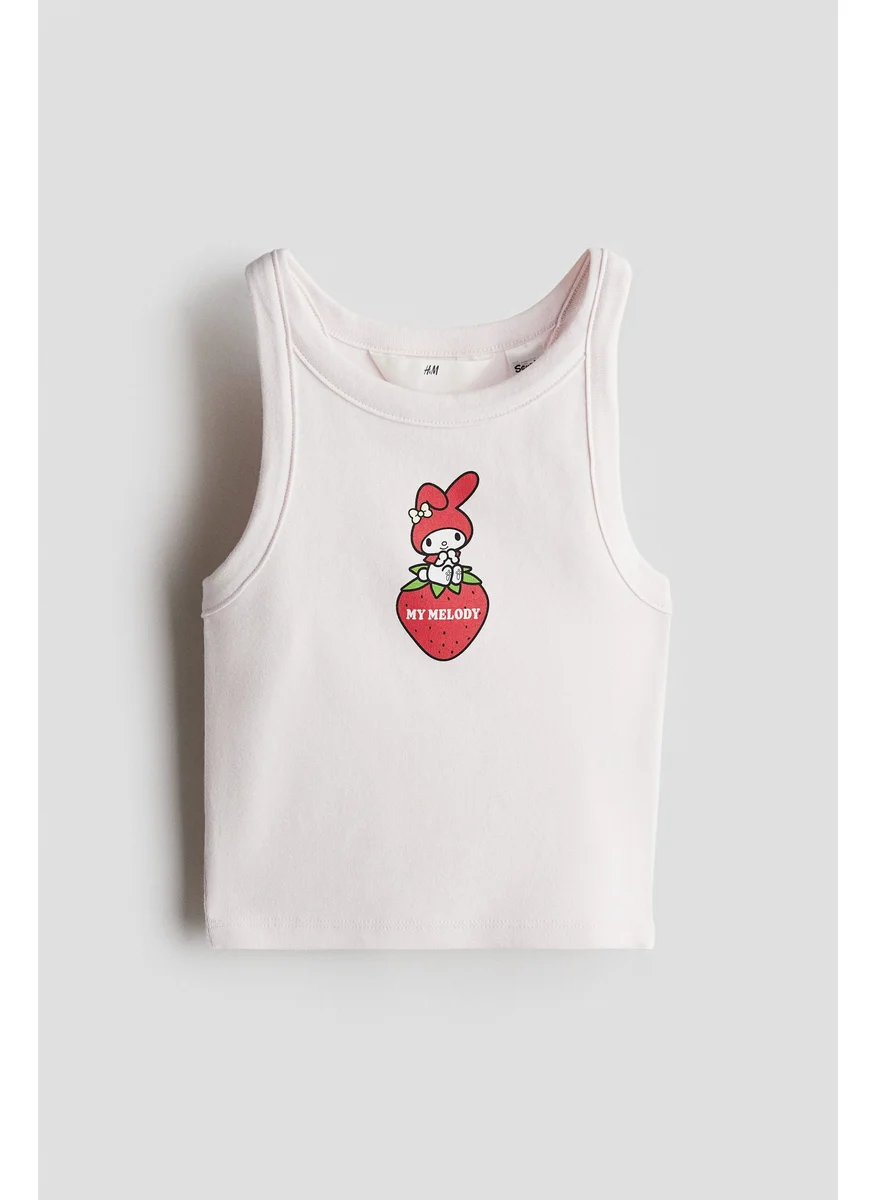 اتش اند ام Printed Vest Top