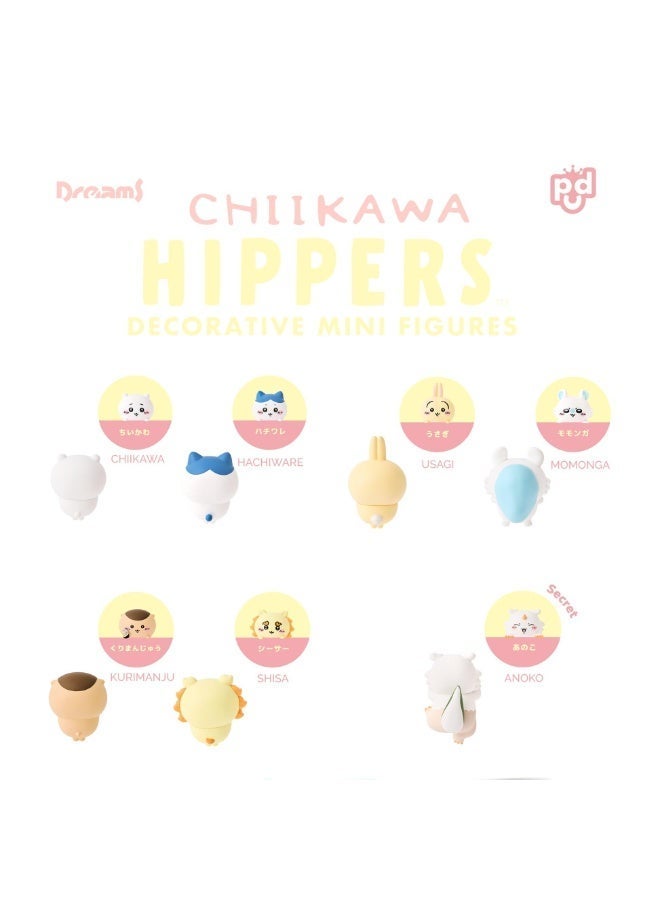 Sonny Angel Chiikawa Hippers Anime Series Decorative Mini Figure Cute Kawaii Laptop Smartphone Adhesive Screen Attachment Surprise Capsule Pack - Image 1