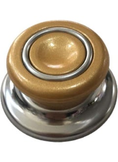 Doğuş Mutfak Gold Bagalit Top Glass Pot Lid Handle Suitable for All Pot and Pan Lids 
