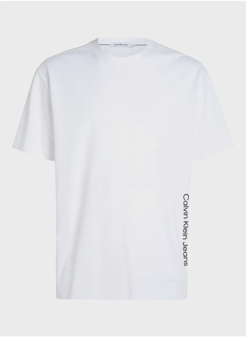 Calvin Klein Jeans Logo Crew Neck T-Shirt
