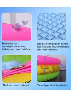 Generic Round Inflatable Swimming Pool Kiddie Pool Blow Up Swimming Pool for Kids Toddler Bathing Tub Portable & Foldable (86x25 CM)  - Image 4