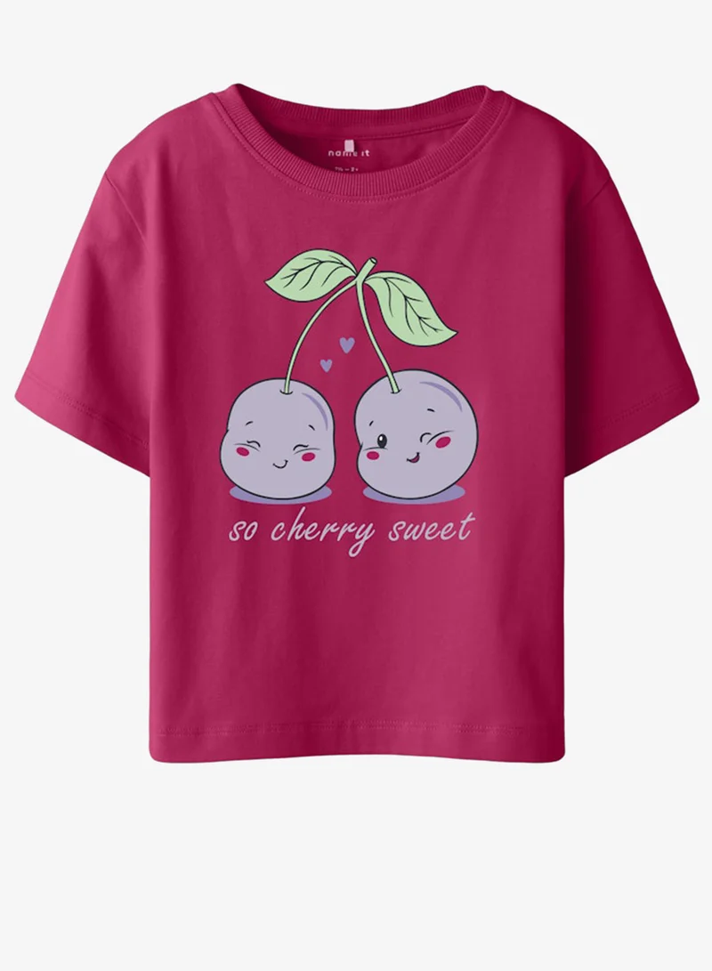 Name It  Kids 2 Pack Of Printed Crew Neck T-Shirt for Women | Best Price UAE