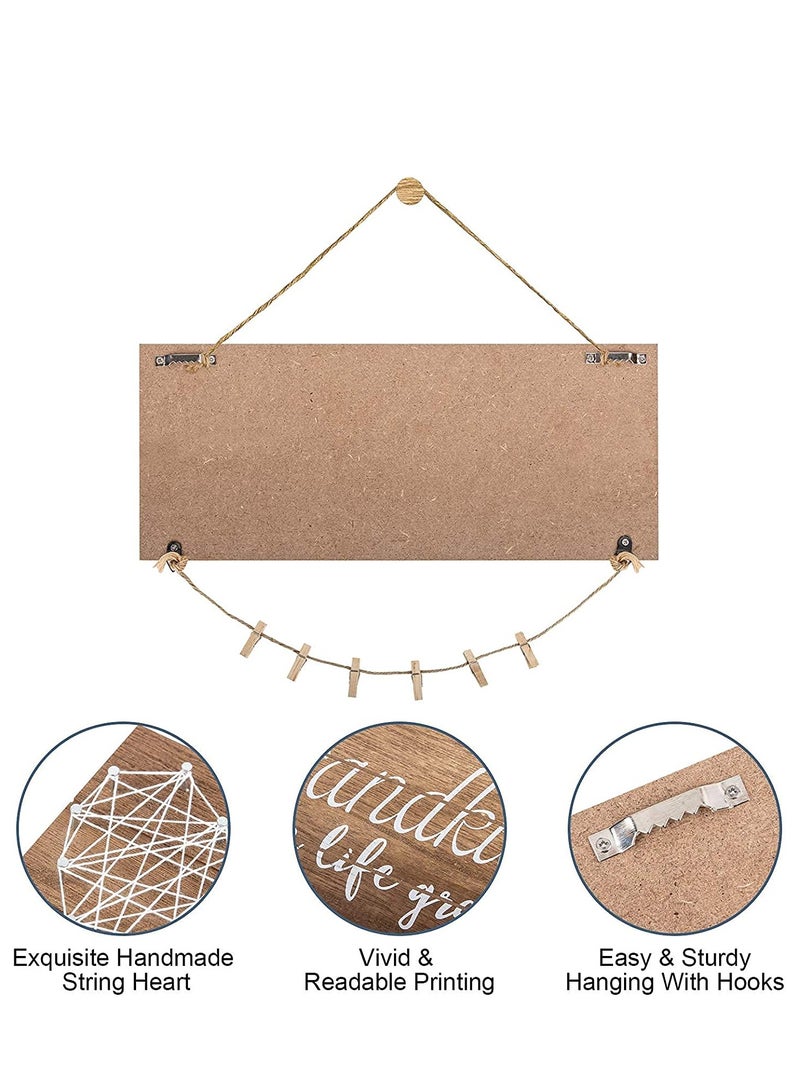 KASTWAVE إطارات صور الأحفاد هدايا للجدة والجد، إطار صور الأحفاد، هدايا عيد الأم للجدة، الأحفاد، هدايا عيد ميلاد الأحفاد للجدين (13.5 * 5.5 بوصة) - Image 5