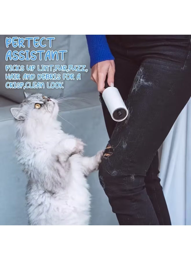 Portable Pet Hair Remover Lint Roller – Tear-Resistant Sticky Roller for Clothes, Furniture & Car – Ideal for Daily Use - Image 2