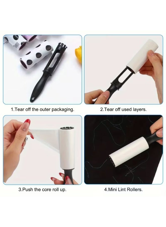 Portable Pet Hair Remover Lint Roller – Tear-Resistant Sticky Roller for Clothes, Furniture & Car – Ideal for Daily Use - Image 5