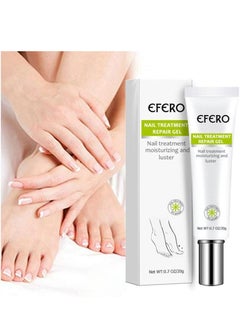 efero Nail Treatment and Repair Gel For Shiny and Healthy Nails Use For Women 20g  - Image 3
