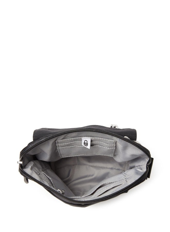 Baggallini Lets Escape Crossbody Bag for Women - 8.75 x 8 inch Medium Travel Handbag w/RFID card slots & Quick Access Pocket - Image 3