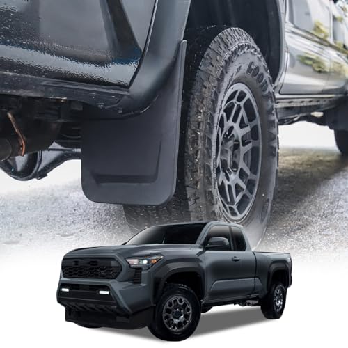 Kinwrdsn Mud Guard Mud Flaps Guards Splash All Weather Guard Mud for 2016-2023 Toyota Tacoma Mudguards Mudflaps Guards Front & Rear Set of 4 - Image 2