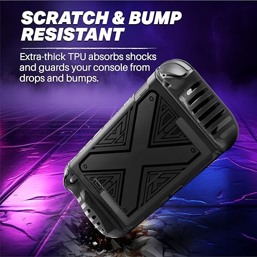 NiTHO ARMOUR Bumper Case for Nintendo Switch 2 (2025), 3-Piece TPU Grip Protective Cover Accessories Compatible with Switch 2, Non-Slip Ergonomic Grip, Shockproof and Scratch-Resistant, Black - Image 3